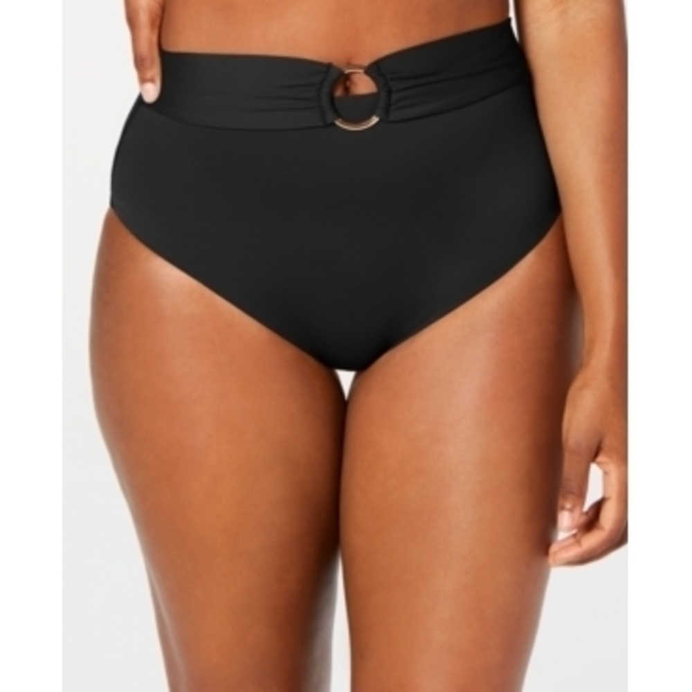 Bar Iii Sunset Solids Ring High-Waist Bottoms, Women's S